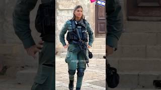 Females protecting Jerusalem       #israel #idf #shorts