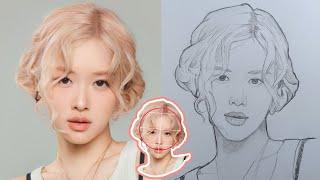 Drawing Rose APT - how to draw rose blackpink cute