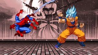 MUTANT SPIDERMAN VS GOKU!