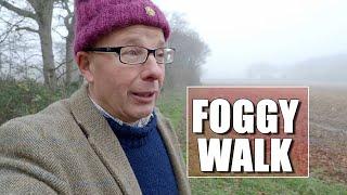 Walking in the Mist Around Ashurst in West Sussex