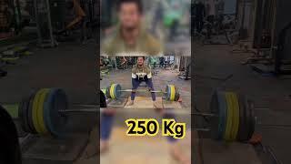 250 KG || Deadlift || Gym Boy Piyush || #gym #gymlife #gymlover #gymworkout #fitness #viral #