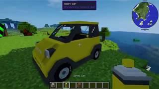 Обзор модов №9 MrCrayfish Vehicle 1.12.2 (Машины в майнкрафт!)