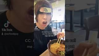 Yelling SASUKEEEE in a ramen shop! #naruto #anime #weeb #sasukeuchiha #arizona #funnyshorts