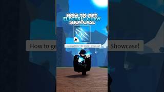 HOW TO GET ELECTRIC CLAW! + SHOWCASE! #bloxfruits #roblox #onepiece #shorts