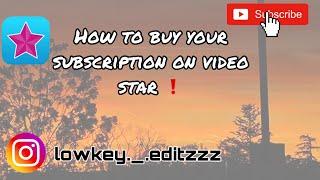 HOW TO PAY FOR A SUBSCRIPTION ON VIDEO STAR ! * Using iPhone *