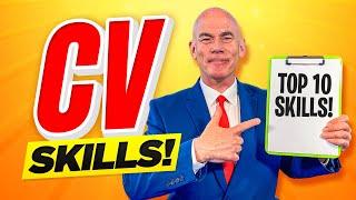 TOP 10 SKILLS to put on a CV or RESUME! (CV & RESUME Writing TIPS!)