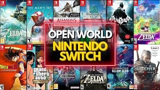 TOP 40 Best Open-World Games for Nintendo Switch (2025)