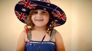 4 year-old Georgia sings the Australian Anthem