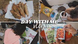 Vlog | Cooking ‍ + Plant Care + Painting