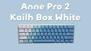 Anne Pro 2 Kailh Box White | Sound Test