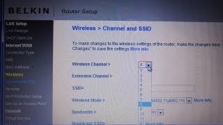 How to Change Your Wireless Channel