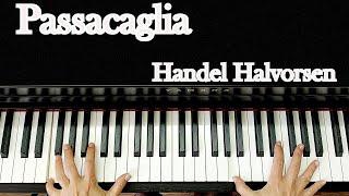 Passacaglia Handel Halvorsen Полный Урок для начинающих на Фортепиано+ НОТЫ