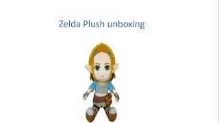 Botw zelda plush unboxing