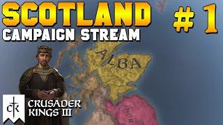 [1] Scotland Historical Lets Play (867) - Crusader Kings 3 Campaign