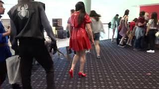 The time I went to comic-con as latex Red Riding Hood