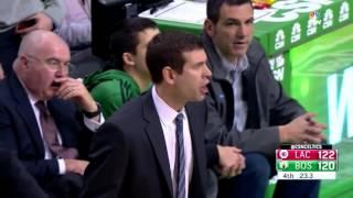 Brad Stevens gets as mad as he has never been before over a bad call (02/10/2016)