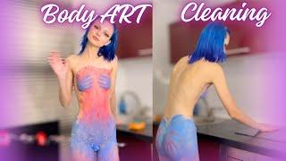 Art Cleaning Routine: How I Clean the Floor Near My Mirror