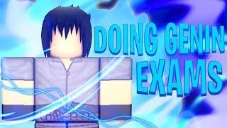 [CODE] DOING GENIN EXAMS | Shinobi Origin