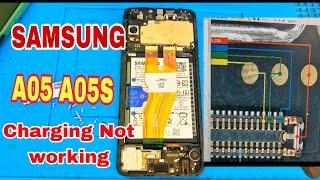 SAMSUNG A05 05S Charging problems  100%