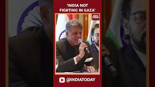 Congress MP Manish Tewari: India Don't Have Any Troops Fighting On The Side Of Israel In Gaza