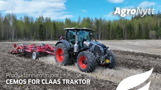 Produktpresentasjon CEMOS på CLAAS traktor