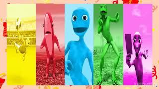 Dame to cosita, Alien dance fight, Green Alien chalang, uzali, Dame to la gomita, Funny alien dance