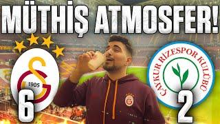 STADYUMDA ŞAMPİYONLUK ATMOSFERİ MÜKEMMEL GÖRÜNTÜLER | Galatasaray 6-2 Çaykur Rizespor Stad Vlog