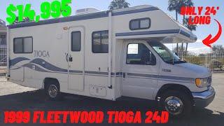 $15,000 Motorized Class C RV. 1999 Fleetwood Tioga 24D Video Walkthrough. SOLD!