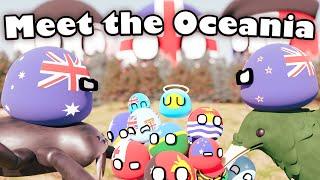 Meet the Oceania || 3D Countryballs