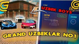 25-Server OBZOR semya UZBEK BOYS || Grand Mobile Uzbek