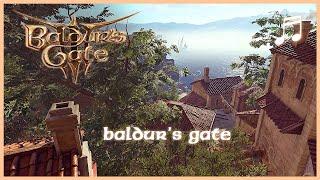 BALDUR'S GATE 3 Lower City Central Music | Unofficial Soundtrack