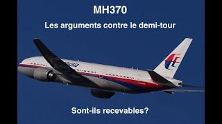 MH370 - Les argument contre le demi-tour recevables?