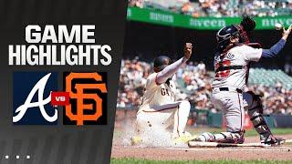 Braves vs. Giants Game Highlights (8/15/24) | MLB Highlights