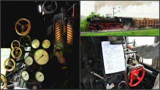 Cab ride at 042 018-2 (41 018) - oil burning german steam locomotive  |  Alex E