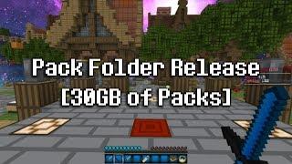 Resource Pack Folder Release [1300+ Packs / 30GB of Packs]