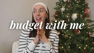 let's talk about money  what i spent & earned, christmas savings + cash budget {vlogmas day 5}