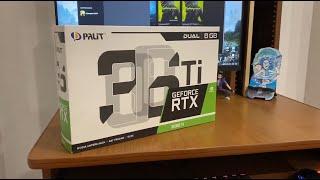 Как проверить видеокарту после ремонта. Тест RTX 3060ti Palit Dual на Hynix