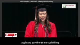 You can learn english from A Great Speech . " English Speech with subtitles"