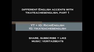 RichiEnglish with tikateachesenglish accents #english #accents #tefl #teachers