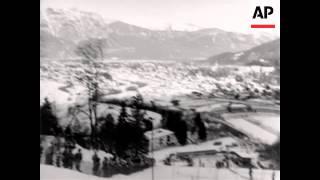LADIES SLALOM AND MENS DOWNHILL SKI-ING - NO SOUND