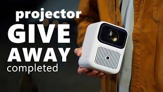 Wanbo Dali 1 Projector Giveaway Winner !