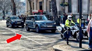 BLACKED-OUT ROYAL RANGE ROVER SPOTTED IN LONDON – WHO’S INSIDE?