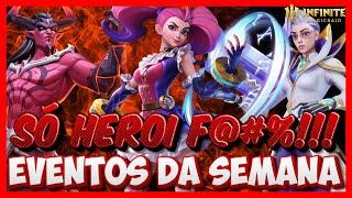 Infinite Magicraid - EVENTOS DA SEMANA! SÓ VEM HEROI F***!!!