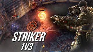 LOST ARK STRIKER 1V3 PvP | BE FASTER