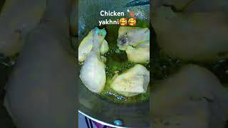 tasty  chicken  yakhni