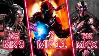 SEKTOR MK9 VS MKX | SEKTOR COMBOS | КОМБО СЕКТОР