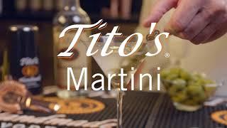 Mix Up a Tito's Martini with Team Tito’s