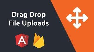 Angular Drag and Drop File Uploads to Firebase Storage