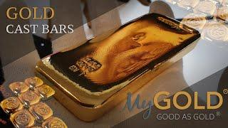 MyGold In-House Gold Cast Bars | Buy Gold in New Zealand