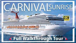 Carnival Sunrise | Cruise Ship Tour & Review| $200 Million Renovation - Review